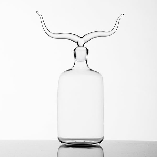 Bottle 'Longhorn' in Glass