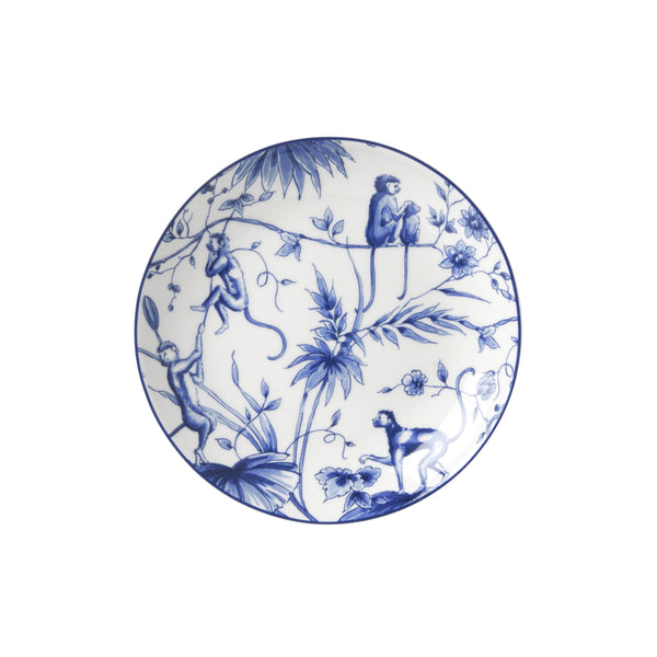 Dessert Plate with Monkeys- Set of 4