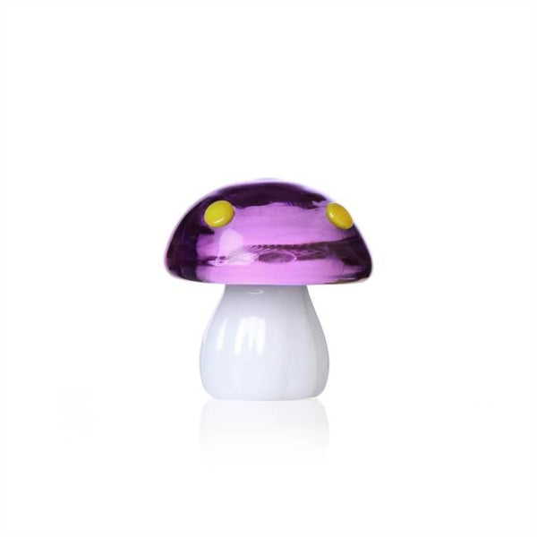 Alice Collection; Placeholder, Purple with Mushroom & Amber Dots