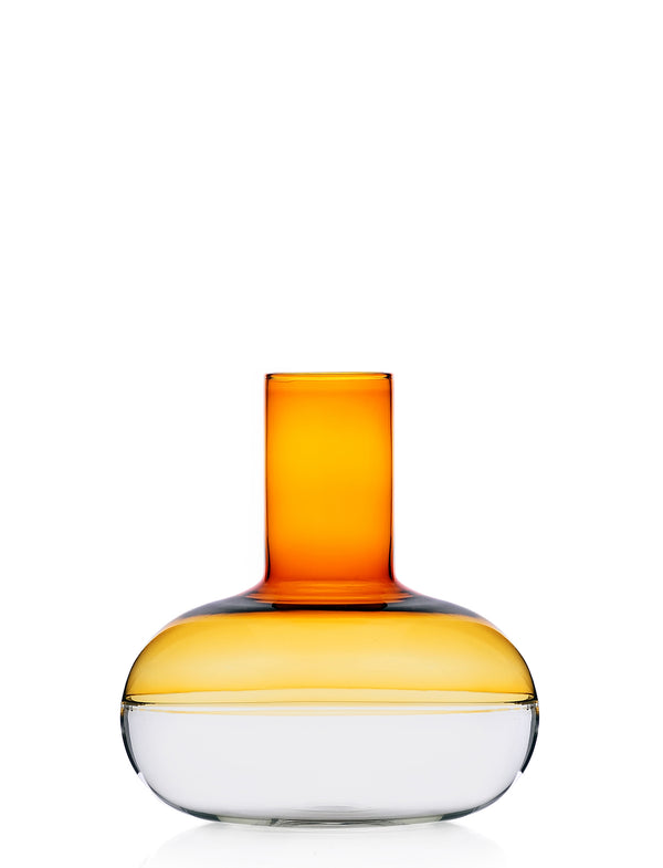 Alchemy Collection; Decanter in Clear/Amber Glass