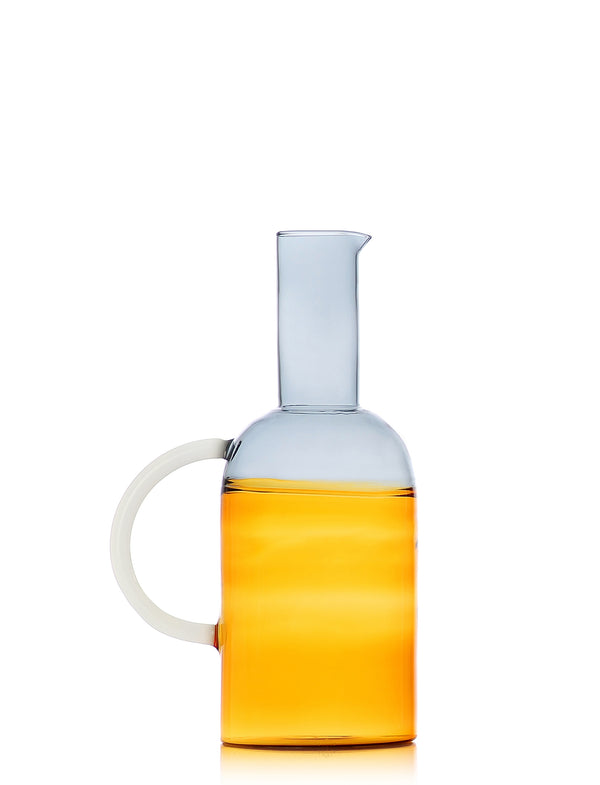 Tequila Sunrise Collection; Jug in Amber/Smoke Glass