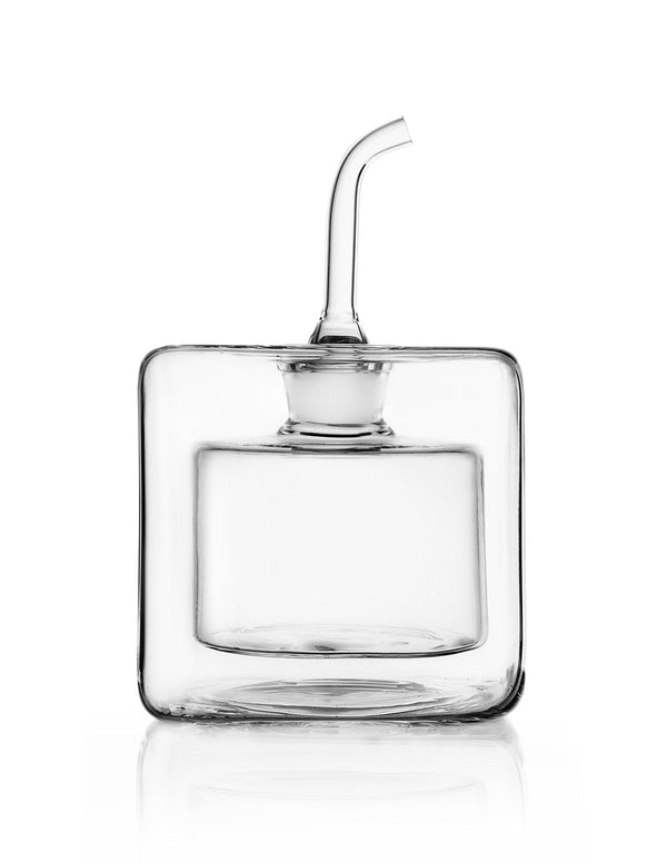 Square Doublewalled Oil bottle - Cube Collection