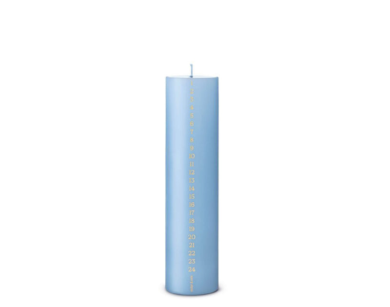 Calendar Candle SKY BLUE