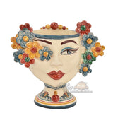 Moor Head Vase - Handmade