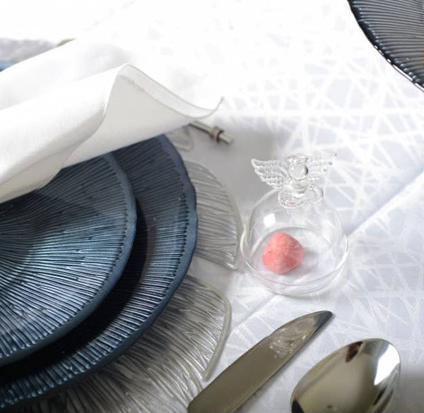 Cookie plate with dome & Angel