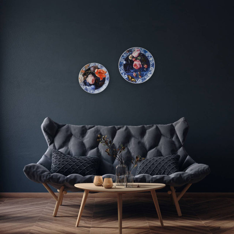 Wall Plate - Flowers of the Golden Age