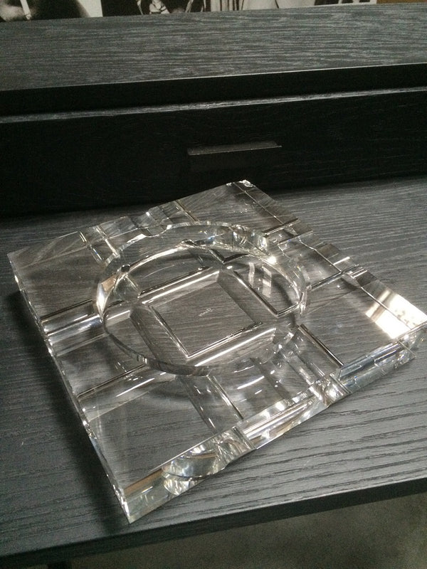 ASHTRAY IN CRYSTAL 'HAVANA'