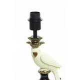 Lamp Base with Decorative Parrot