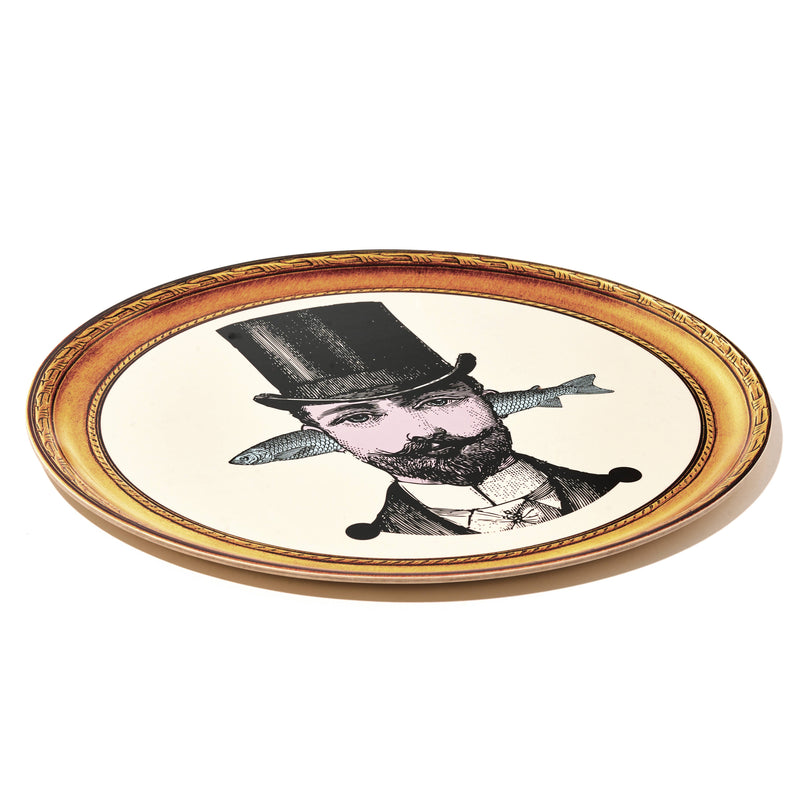 Round Birch Veneer Tray - Aristo Fish