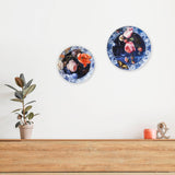 Wall Plate - Flowers of the Golden Age