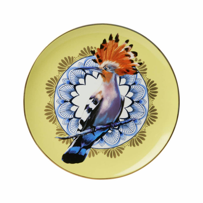 Wall Plate - Mandala Hoopoe