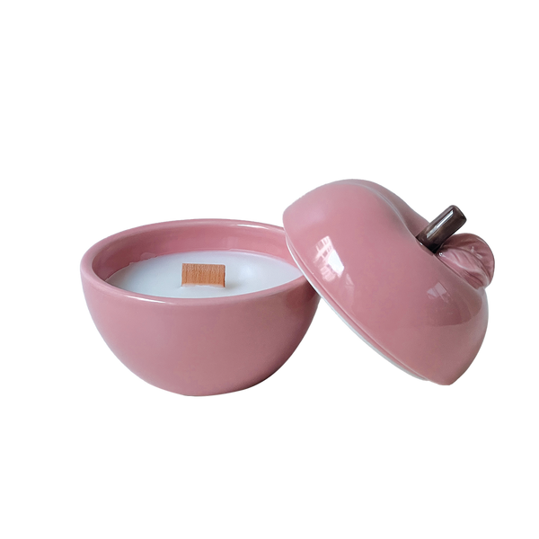 Candle in ceramic Apple - Jasmine