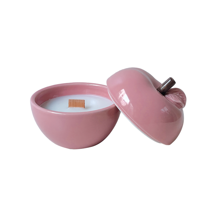 Candle in ceramic Apple - Jasmine