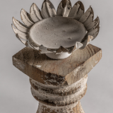 Candle Holder - Wood, Large