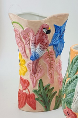 Vase with Parrot - Pink