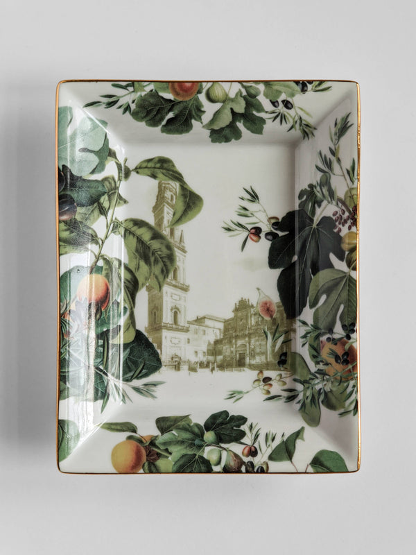 Vide Poche in Porcelain - Apulia, S