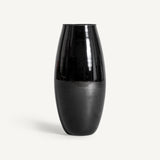 Vase - Black Glass