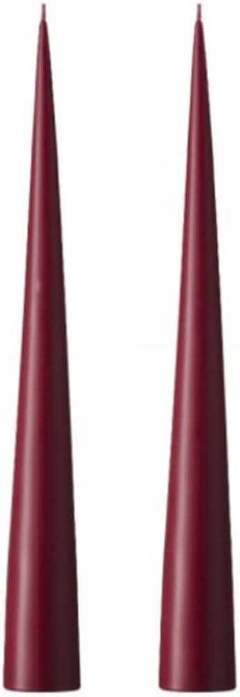 Cone candle - Deep wine