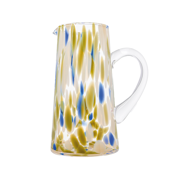 Pitcher - Blue Speckled