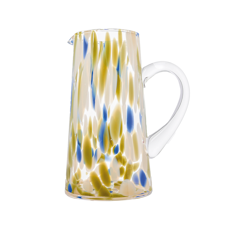 Pitcher - Blue Speckled