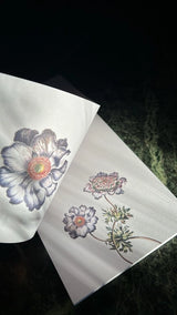 Anemone Notepad Shopping List - 21x10cm