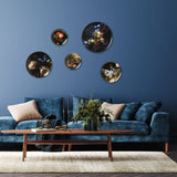 Wall Plate - Tulips and Butterfly