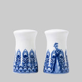 Salt and Pepper Shaker set - Blue Peacock