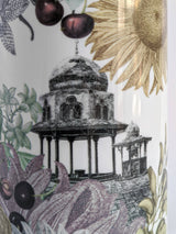 Vase - Cylindrical Majolica by Vito Nesta Grand Tour
