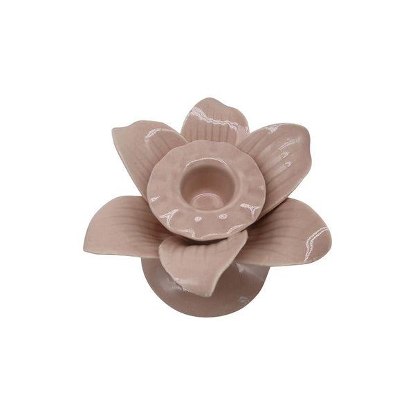 Palm tree candle holder - Pink