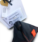 Eye Pillow with Flax Seeds/Lavender - Black