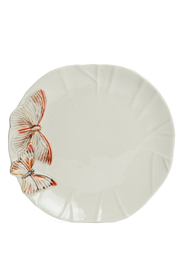 Bordallo Pinheiro Cloudy Butterflies Dinner Plate