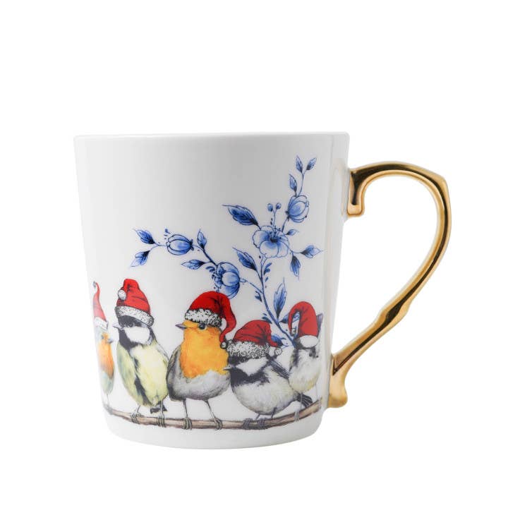 Mug - Christmas Forest Birds