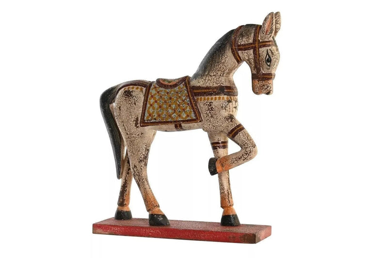 Statue of Horse - Wood, polychrome