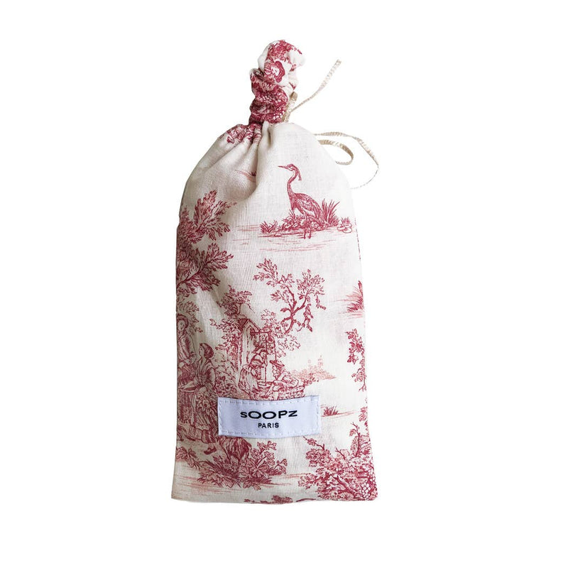 Hot & Cold Eye Mask with Flax/Lavender Seeds - Red
