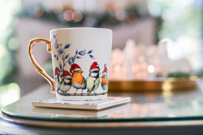 Mug - Christmas Forest Birds