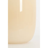 Glass Vase in Cream