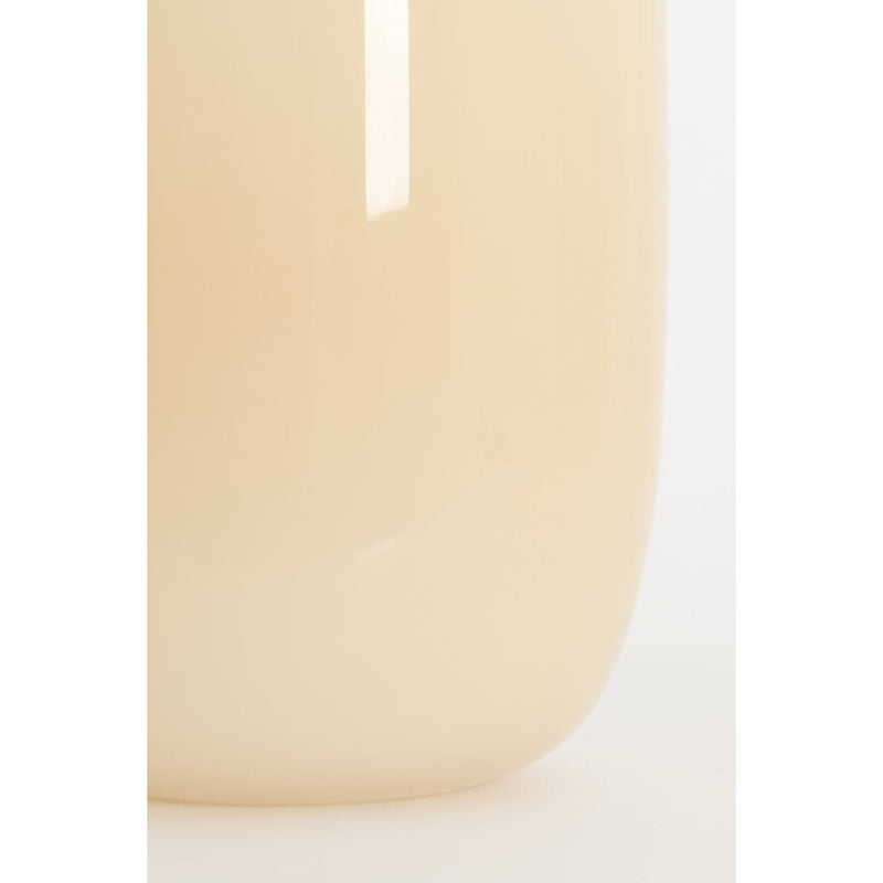 Glass Vase in Cream
