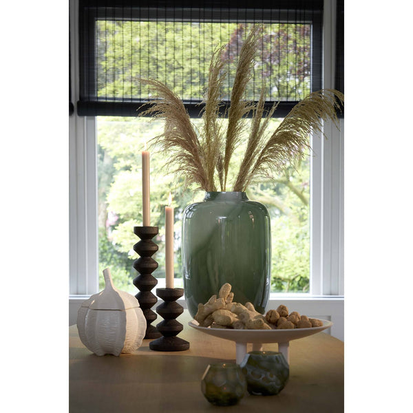 Glass Vase in Green