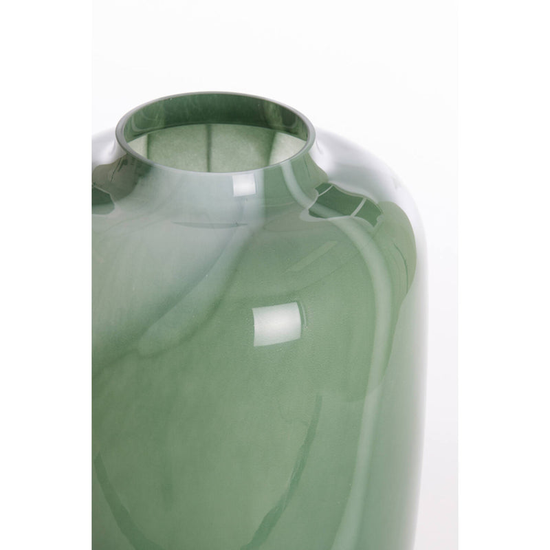 Glass Vase in Green
