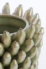 Vase  ZITA ceramics green pearl