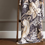 Throw - Strawberry Thief Jacquard Throw, Biscuit