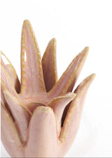 Candle Holder, Cactus - Coral colour