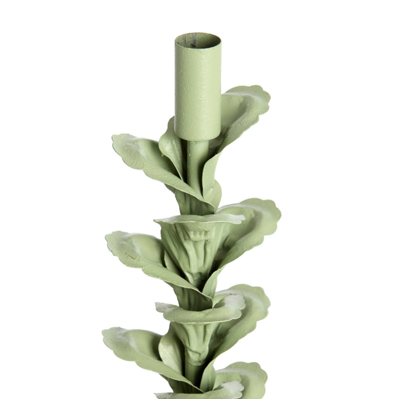 Candle Stick in Matt Mint Green