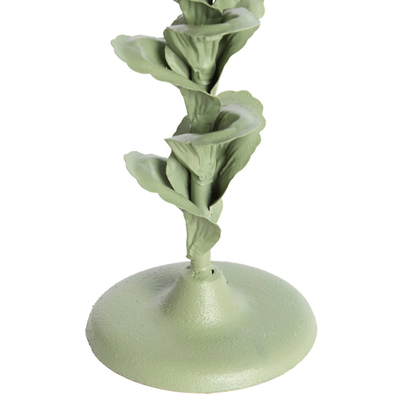 Candle Stick in Matt Mint Green