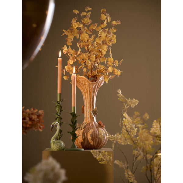 Candle Stick in Matt Mint Green