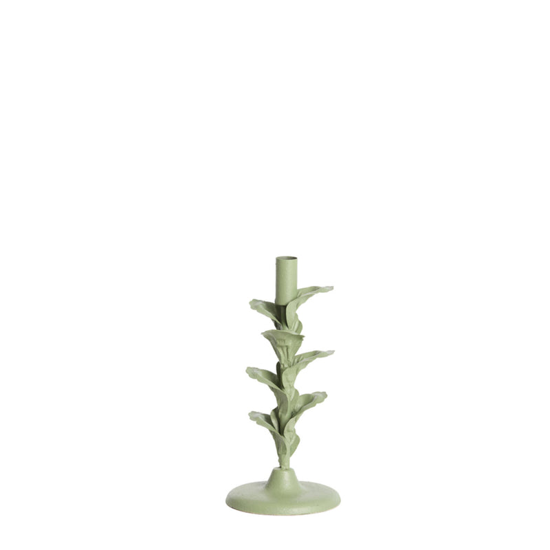 Candle Stick in Matt Mint Green