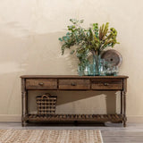 Console Brown Wood