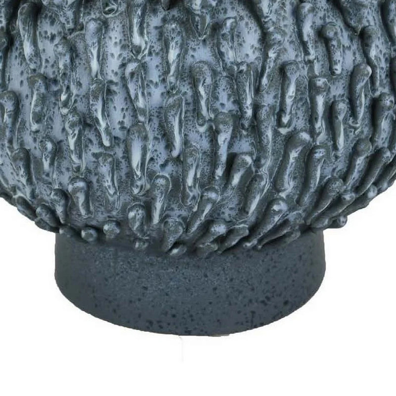 Decoration in Blue Ceramic