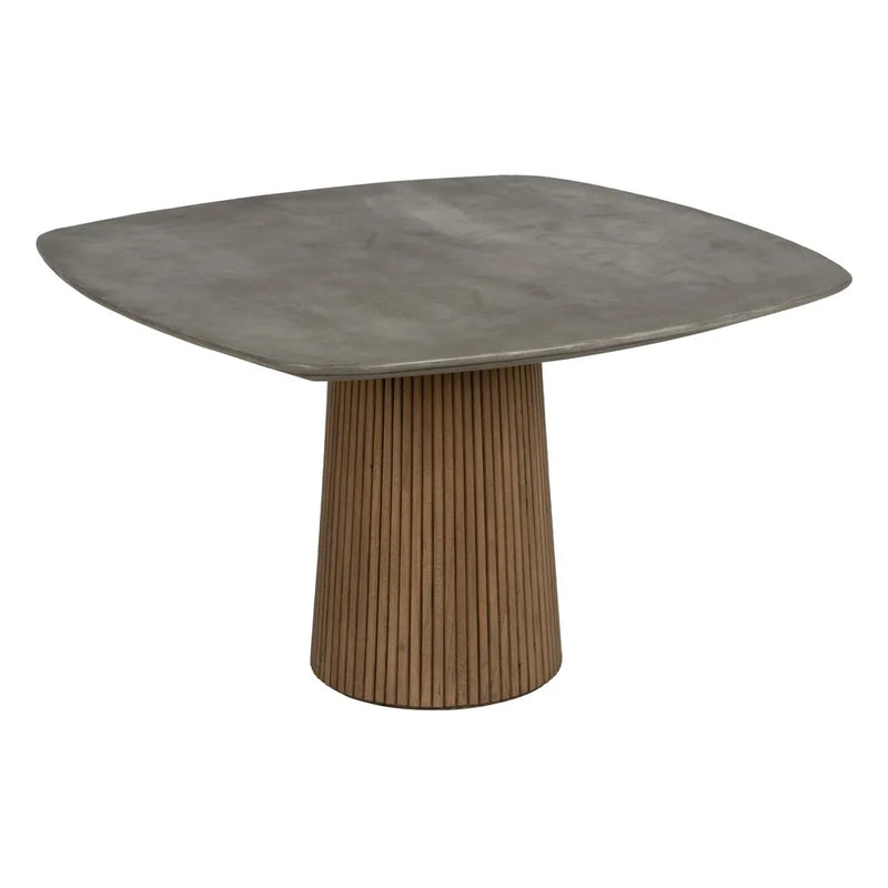 Dining Table in Wood and Concrete