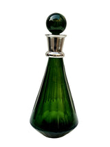 Carafe in Green Glass with Stopper - A